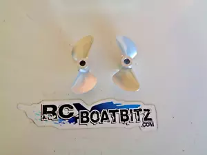 Pair alloy Upgrade Props for Proboat Zelos 36, Miss Geico - Picture 1 of 2