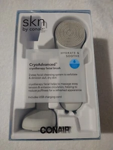 SKN by Conair CryoAdvanced Cryotherapy Facial Brush Electric Brush New - Picture 1 of 10