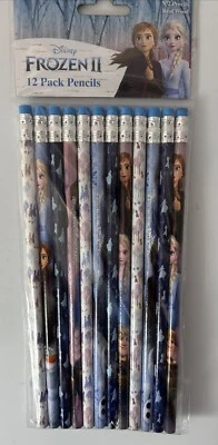 Disney Frozen 2. 1Pack Of 12-pc Wood Pencils for Kids School Supplies Stationery - Изображение 1 из 4