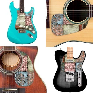 Pieles de pegatina personalizadas para golpeador de guitarra personaliza tu propia guitarra/bajo 20 opciones. - Imagen 1 de 141