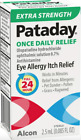 Alcon Pataday Once Daily Relief Eye Allergy 2.5ml EXP:6/23 Short Sale Prices