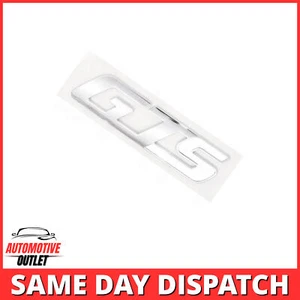 GTS EMBLEMA INSIGNIA MALETERO TRASERO PARA MASERATI GHIBLI QUATTROPORTE, CROMO COMPLETO - Imagen 1 de 3