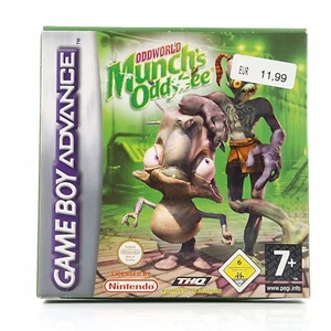 Juego Nintendo Game Boy Advance: Oddworld Munchs Oddysee - GBA EMBALAJE ORIGINAL PAL - Imagen 1 de 11