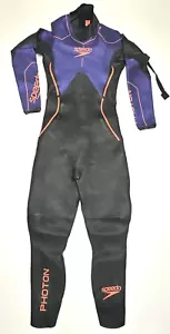 Speedo Fastskin Photon Full Sleeve Wetsuit Full Suit Neoprene Womens Size L - Picture 1 of 9