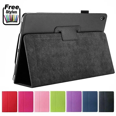 For iPad 10.2/10.9/9.7 9/8/7/6/5 Pro Air 5/4/3 Leather Magnetic Stand Case Cover - Image 1 of 4