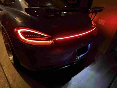 Porsche 981 Boxster 981 Cayman LED Center Reflector Trunk Light Kit 2012 to 2016 - Image 1 of 4