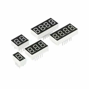 0.36" Red Led Display 7 Segment 1/2/3/4 Bit Digit Clock Common Cathode or Anode - Picture 1 of 8
