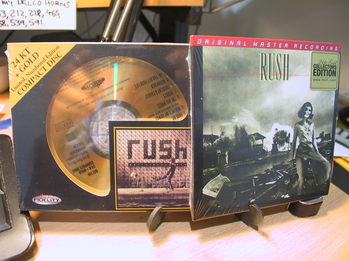 RUSH,新品未開封,高音質盤,ラッシュ,24K GOLD CD,ハードロック Signals (40th Anniversary) - Bravado