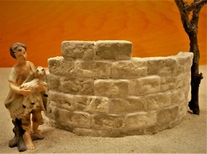 Krippenbau, Krippenzubehör, Ruinenbausteine gerundet 100St. 20x10x10mm Grau-Töne - Bild 1 von 9