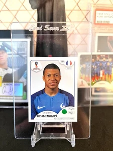 ⭐️ KYLIAN MBAPPE 2018 PANINI STICKERS WORLD CUP #209 FIFA FRANCE CARD🔥 - Picture 1 of 2
