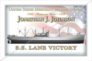 Handelsmarine, Spur, Sieg, USCG, Dampfgarer, Frachter, Fracht, Freiheit, Schiff, Veteran - Bild 1 von 16