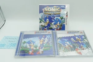 Sonic Generations Ao no Bouken Nintendo 3DS & Pre-order bonus CD Japanese Ver - Picture 1 of 10