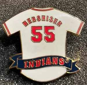 CLEVELAND INDIANS OREL HERSHISER HOME CAMISETA BLANCA COLECCIONISTA MLB PIN - Imagen 1 de 1