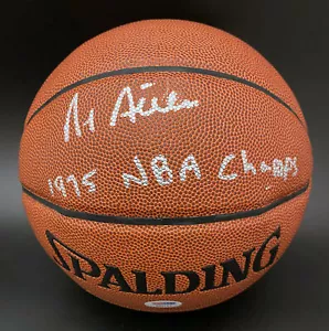 Al Attles SIGNED I/O Basketball + 75 NBA Champs GS Warriors PSA/DNA HANDSIGNIERT - Bild 1 von 3