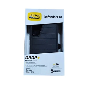 OtterBox Defender Pro Case for Samsung Galaxy S23 5G Screenless Blk New 77-91046 - Foto 1 di 2