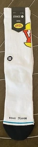 Stance Beavis And Butthead Socks Size Large Men 9-13 Crew Burger World - Picture 1 of 5