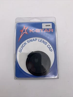 49mm Lens Cap center pinch snap on Front Cover - Image 1 of 2