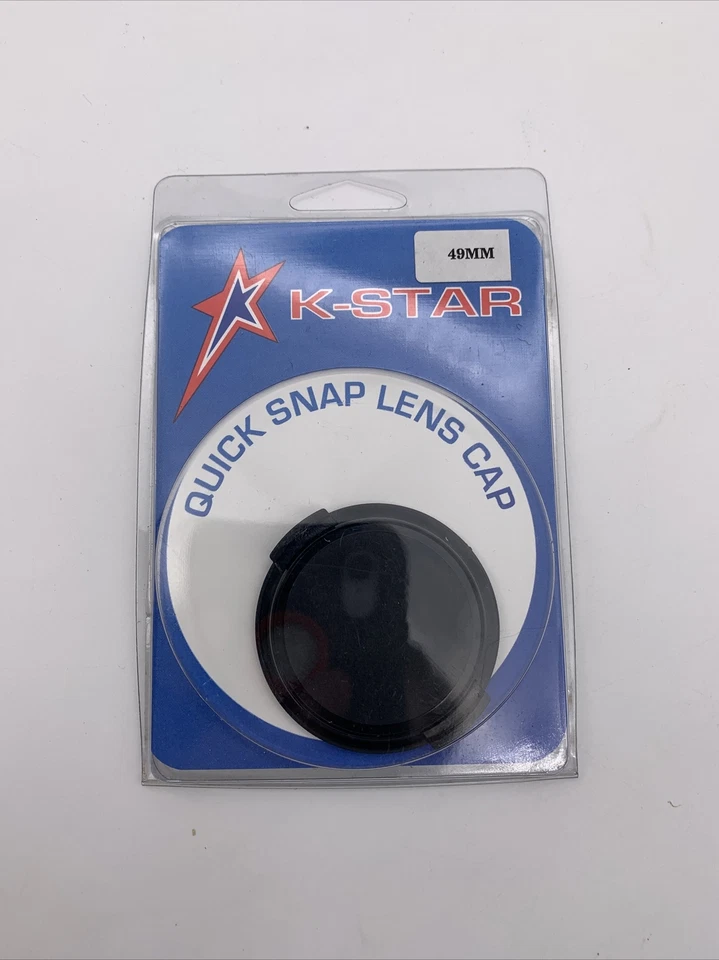 49mm Lens Cap center pinch snap on Front Cover - Image 1 of 2