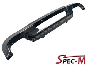 Carbon Fiber Fit For 2006-2010 BMW E60 M5 HT Style Rear Bumper Diffuser CF - Bild 1 von 3