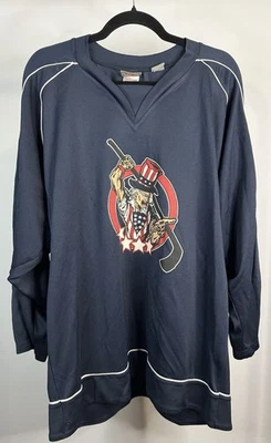 Camiseta de hockey polaca Warrior #53 para hombre talla grande  Foto 1 de 3