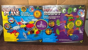 Techno Gears 2 Pack Set : Wacky Robot & Areo Trax Plane (new in factory sealed) - Picture 1 of 7