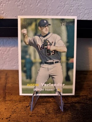 Justin Verlander 2nd Year - 2006 Topps Heritage - #461 - Image 1 of 2