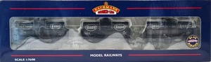 Bachmann 37-666A 3er Set 14 Tonnen Kesselwagen in Esso schwarz - werkseitig verwittert - Bild 1 von 5