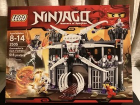 Lego Ninjago Garmadon's Dark Fortress 2505 Nya Kai Samukai Chopov Bonezai 2011