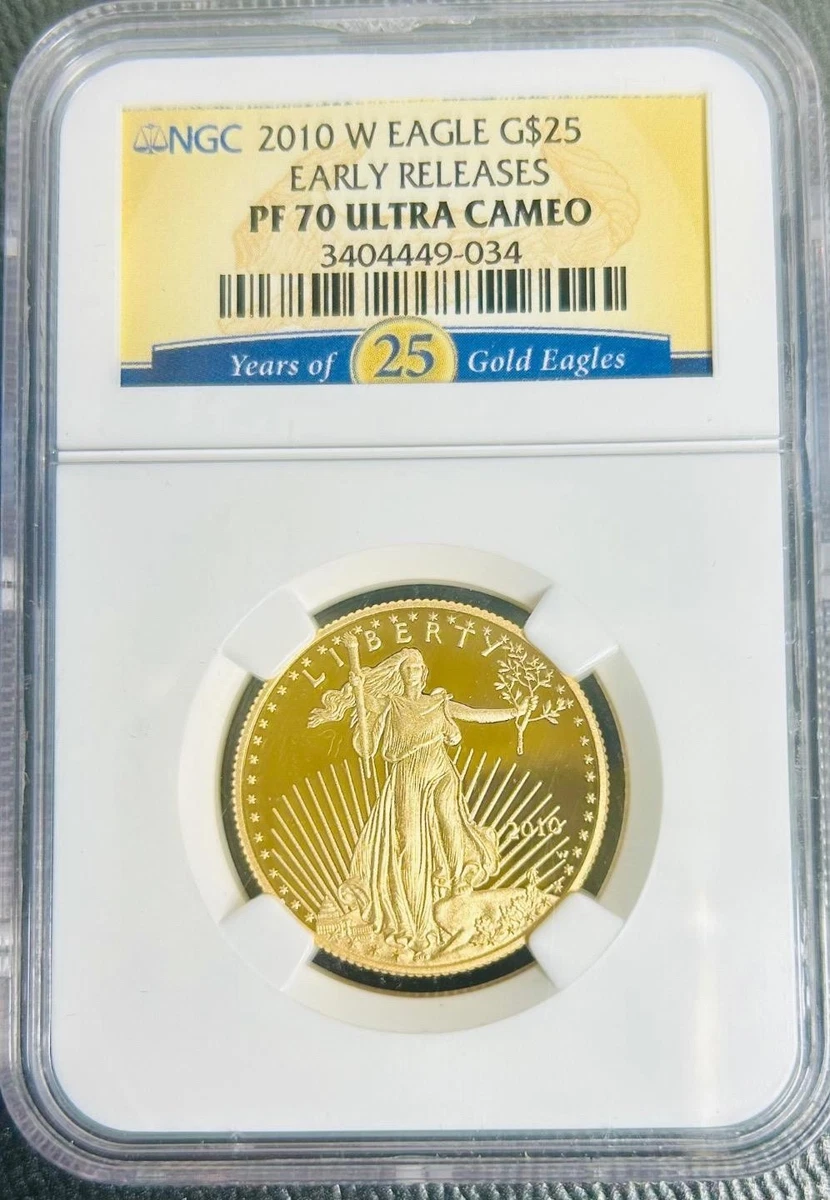 NGC Certified PR 70 American Eagle Gold Bullion Coins for sale | eBay
