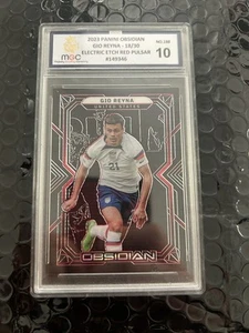 2023 Panini Obsidian Gio Reyna Electric Etch Red Pulsar /30, MGC 10 - Bild 1 von 1