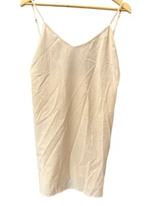 Magali Pascal Cream Camisole Flowy Spaghetti Straps Size Small Layering Tank - Picture 1 of 4