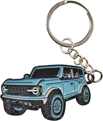 Ford Bronco Key Chain, Bronco Keyring Accessories, Choose Your Color, Free Ship! Foto 1 de 4