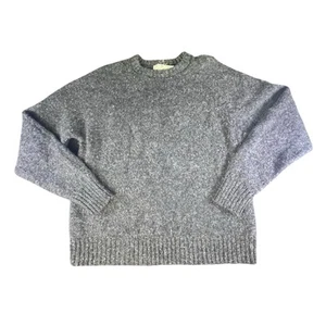 Vintage Oakton Limited Men's Wool Sweater Charcoal Gray Size L - Picture 1 of 5