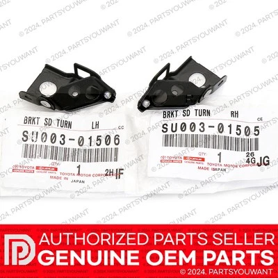 GENUINE Toyota 86 Scion FR-S OEM Front Bumper Bracket SU003-01505 + SU003-01506 Foto 1 de 4