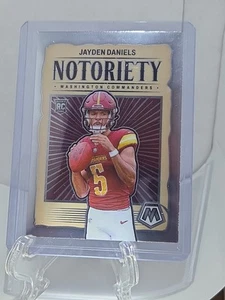 2024 Panini Mosaic - Notoriety Jayden Daniels #19 (RC) - Picture 1 of 3