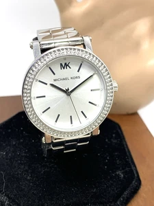 Reloj para mujer Michael Kors MK7347 Corey cuarzo gemado plata acero inoxidable - Imagen 1 de 12