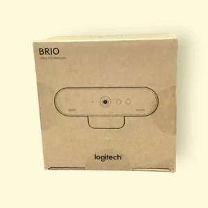 Logitech Brio Ultra HD Pro Business Webcam RightLight 3 Dual Mics - Black - Picture 1 of 1