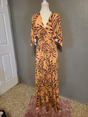 Rachel Pally Maternity Long Caftan Dress Floral Size XS - Image 1 of 4