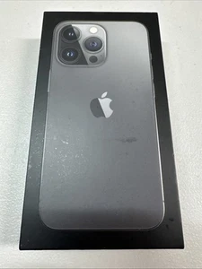 ORIGINAL Apple iPhone 13 PRO Graphite EMPTY BOX ONLY - Picture 1 of 4