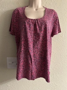 1X JMS geblümtes Top #540*6 kostenloser Versand - Bild 1 von 5