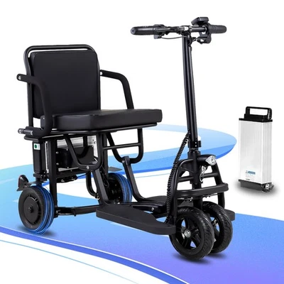 Tempomat, 4Rad Faltbarer Elektromobile, Flugreisen zugelassen, 20km Fahrtstrecke - Bild 1 von 4