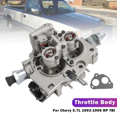 Throttle Body 17093030 17093033 For Chevrolet 5.7L 1993-1995 RP TBI Foto 1 de 4