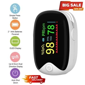 2025 No-Prick Blood Oxygen Monitor with Smart LED Display for Adults - Picture 1 of 10