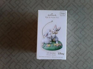2007 Hallmark Keepsake TODO ATWITTER Disney's Bambi - Adorno de Navidad Thumper - Imagen 1 de 2