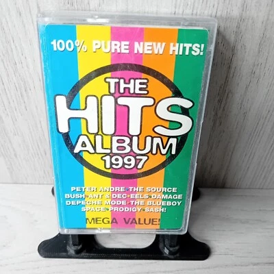 THE HITS ALBUM 1997 CASSETTE TAPE ALBUM - RARE, VARIOUS POP DANCE, RARE ALBUM Foto 1 de 4