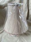 New Vintage Beige Biscuit Bell Lamp Shade - Unlined 