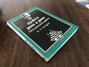 1992 Nikolai V. Krogius El Ajedrez Paso a Paso Curso General Zugarto Madrid - Foto 1 di 16