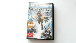SHADOWRUN PC GAME MICROSOFT DVD GAMES FOR WINDOWS LIVE - Foto 1 di 5