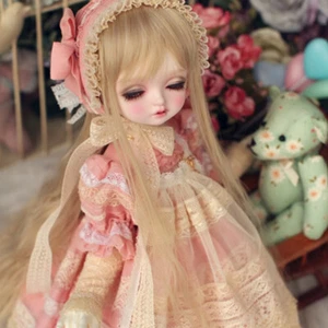 Lovely Girl 1/4 Handmade BJD Doll SD Jointed Bare Doll W/ Face Makeup Eyes Gift - Picture 1 of 5