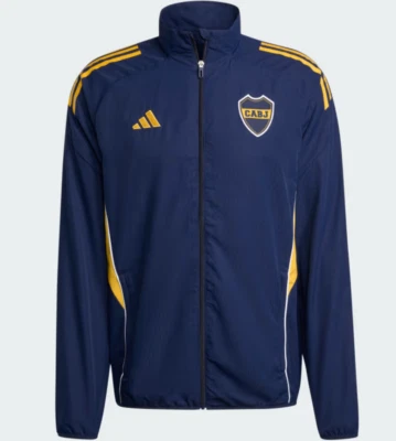 Boca Juniors Jacket Presentation 2025 Tiro 25 Authentic Adidas Official - Image 1 of 4